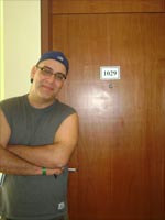 The door of the Presidential Suite where the Taba Accords were signed. I am such a political geek.