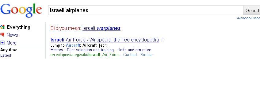 airplanes