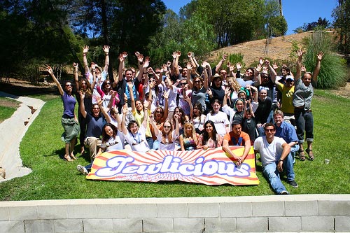 Standard cheesy WE WENT TO CAMP JEWLICIOUS pic. Sorry.