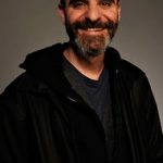 David Rakoff with a post illness beard