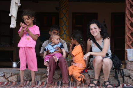 Michelle Citrin and the kids Michelle Citrin and the kids