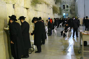 Ezra our host The kotel afterwards, because I can