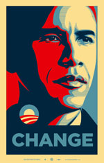 Obama! Change! Obama! Change!